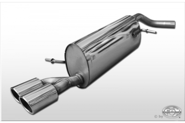 FOX | Endschalldämpfer - 2x90 Typ 16